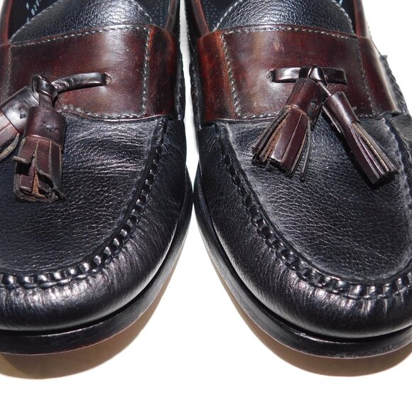 Cole Haan Slip On Leather Loafers With Tassels Size 9 main image 11